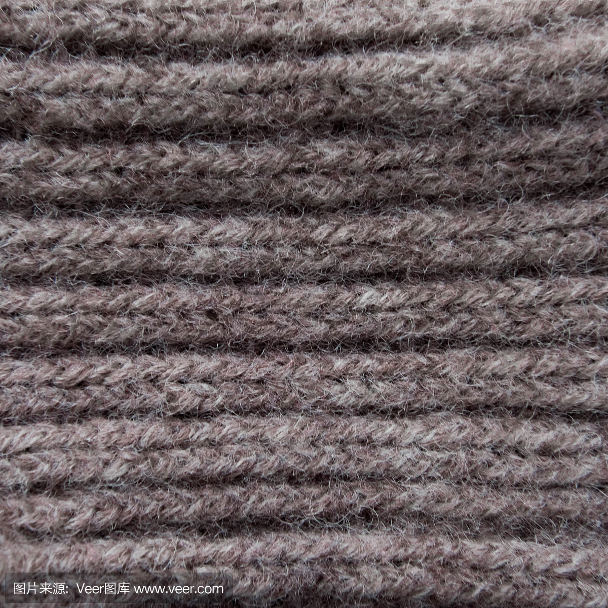 紋理針織物。面部裝訂的產品。棉質暖針織物。結構設計師